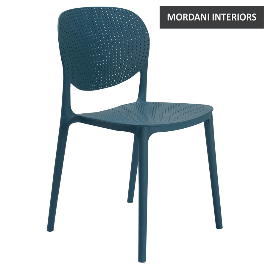 Tabbie Turquoise Cafe Chair